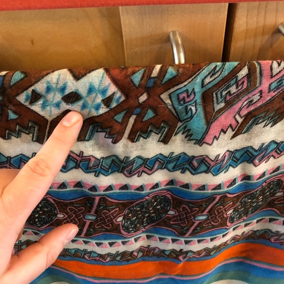 Mixed pattern infinity scarf - Picture 3 of 4